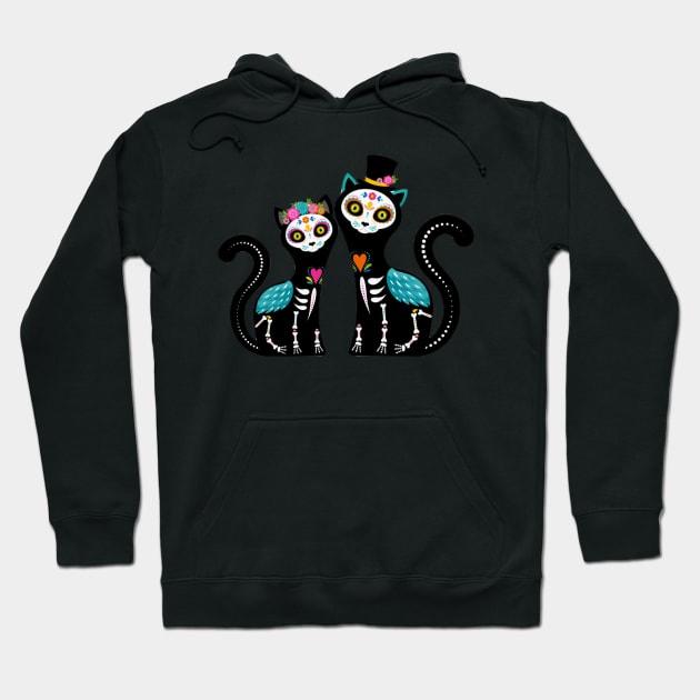 cat Halloween Hoodie by GAGO5